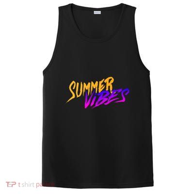 Summer Vibes Retro PosiCharge Competitor Tank