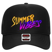 Summer Vibes Retro Trucker Hat
