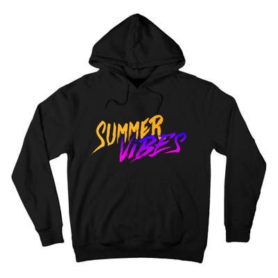 Summer Vibes Retro Tall Hoodie