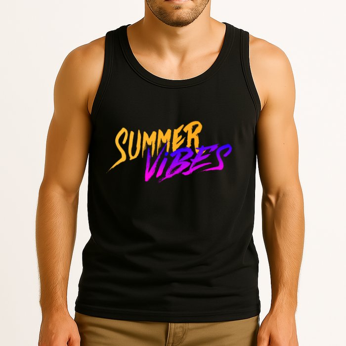 Summer Vibes Retro Tank Top