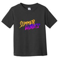 Summer Vibes Retro Toddler T-Shirt
