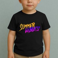 Summer Vibes Retro Toddler T-Shirt