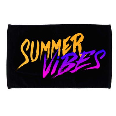 Summer Vibes Retro Microfiber Hand Towel