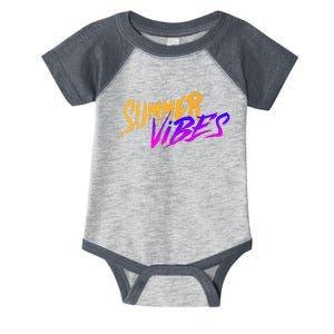 Summer Vibes Retro Infant Baby Jersey Bodysuit