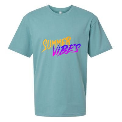 Summer Vibes Retro Sueded Cloud Jersey T-Shirt