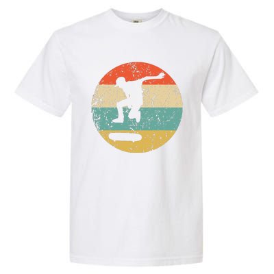 Skateboarding Vintage Retro Skateboarder Garment-Dyed Heavyweight T-Shirt