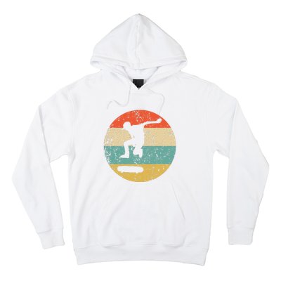 Skateboarding Vintage Retro Skateboarder Hoodie