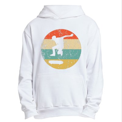 Skateboarding Vintage Retro Skateboarder Urban Pullover Hoodie