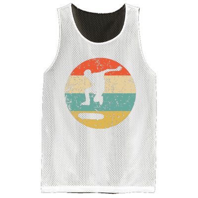 Skateboarding Vintage Retro Skateboarder Mesh Reversible Basketball Jersey Tank