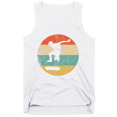 Skateboarding Vintage Retro Skateboarder Tank Top