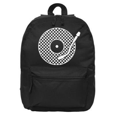 Ska Vinyl Record Jazz Music 16 in Basic Backpack