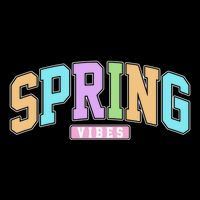 Spring Vibes Retro Varsity 16 in Basic Backpack
