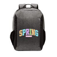 Spring Vibes Retro Varsity Vector Backpack