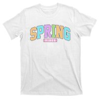 Spring Vibes Retro Varsity T-Shirt