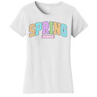 Spring Vibes Retro Varsity Women's T-Shirt