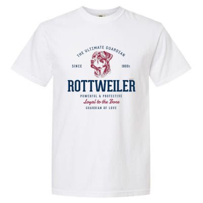 Styled Vintage Rottweiler Garment-Dyed Heavyweight T-Shirt