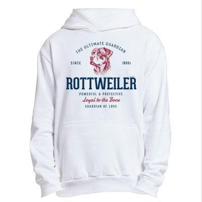 Styled Vintage Rottweiler Urban Pullover Hoodie