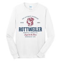 Styled Vintage Rottweiler Tall Long Sleeve T-Shirt