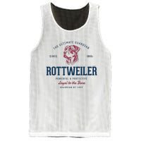 Styled Vintage Rottweiler Mesh Reversible Basketball Jersey Tank