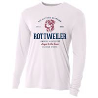 Styled Vintage Rottweiler Cooling Performance Long Sleeve Crew