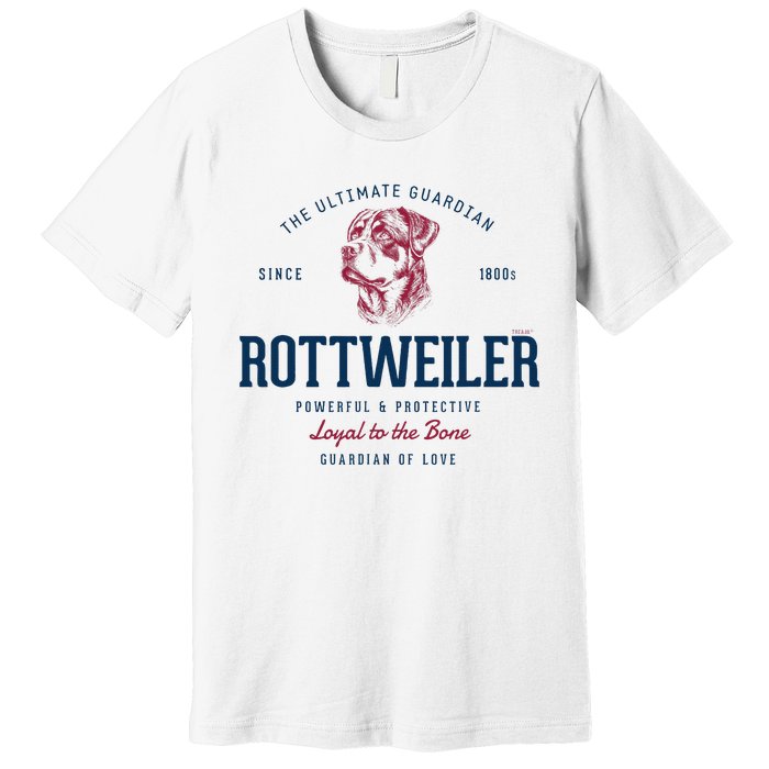 Styled Vintage Rottweiler Premium T-Shirt