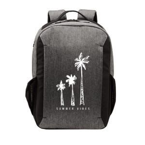 Summer Vibes Retro Palm Tree Vector Backpack