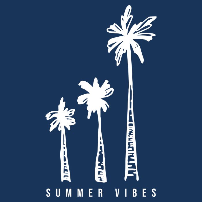 Summer Vibes Retro Palm Tree Infant Baby Jersey Bodysuit