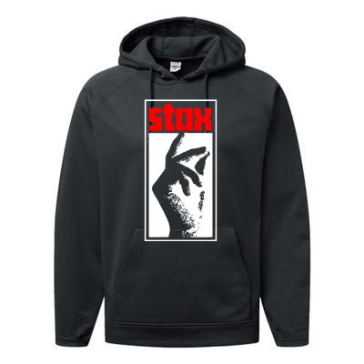 Stax Volt Records Performance Fleece Hoodie