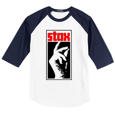 Stax Volt Records Baseball Sleeve Shirt