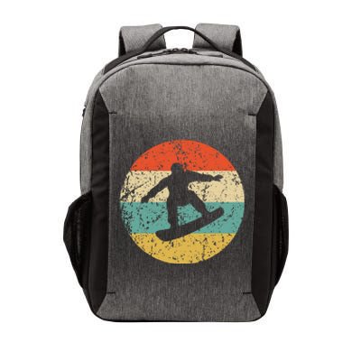 Snowboarding Vintage Retro Snowboarder Vector Backpack