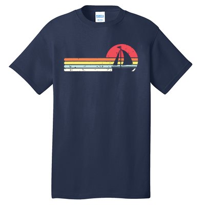 Sailing Vintage Retro Sailboat Boating Boat Sailor Gift Tall T-Shirt