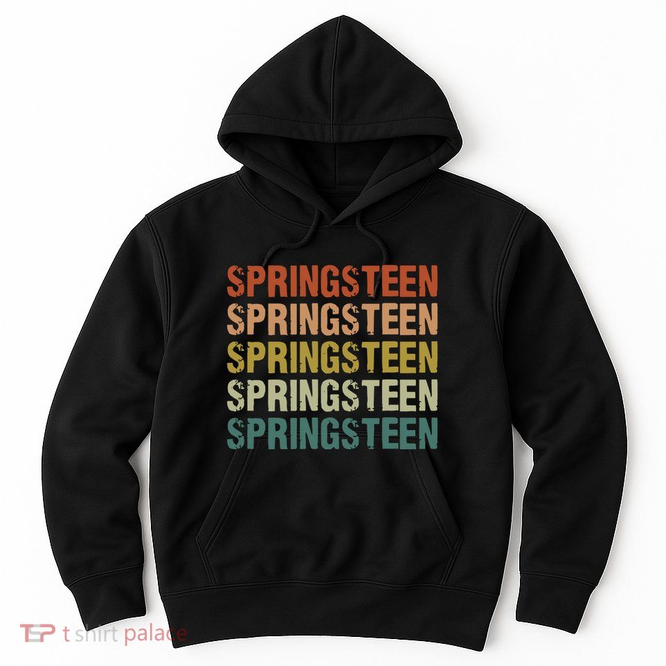 Springsteen Vintage Retro Hoodie