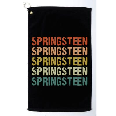Springsteen Vintage Retro Golf Towel