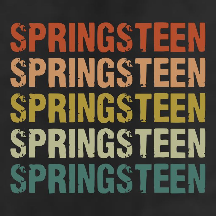 Springsteen Vintage Retro Golf Towel
