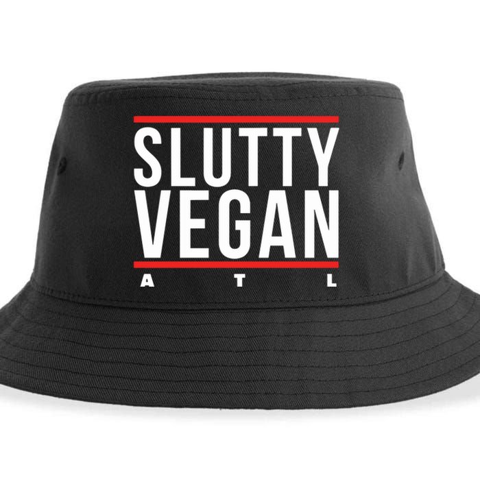 Slutty Vegan Run Slutty Sustainable Bucket Hat