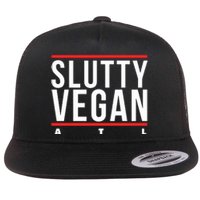 Slutty Vegan Run Slutty Flat Bill Trucker Hat