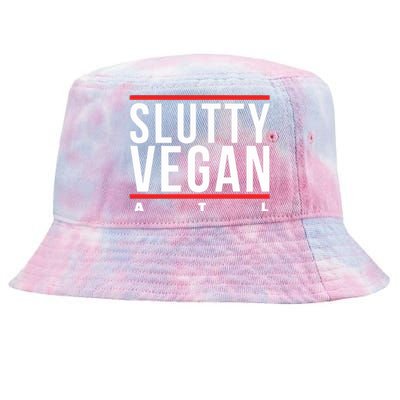 Slutty Vegan Run Slutty Tie-Dyed Bucket Hat