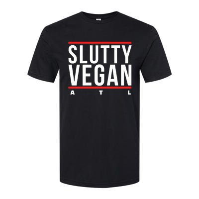 Slutty Vegan Run Slutty Softstyle CVC T-Shirt