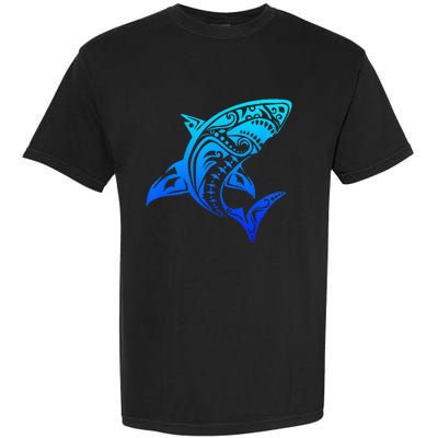 Shark Vintage Retro Throwback Vacation Garment-Dyed Heavyweight T-Shirt