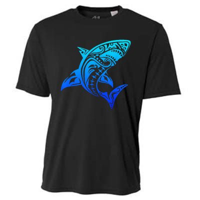 Shark Vintage Retro Throwback Vacation Cooling Performance Crew T-Shirt