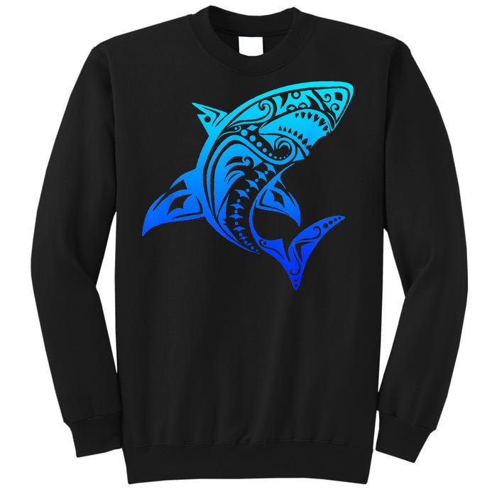 Shark Vintage Retro Throwback Vacation Sweatshirt