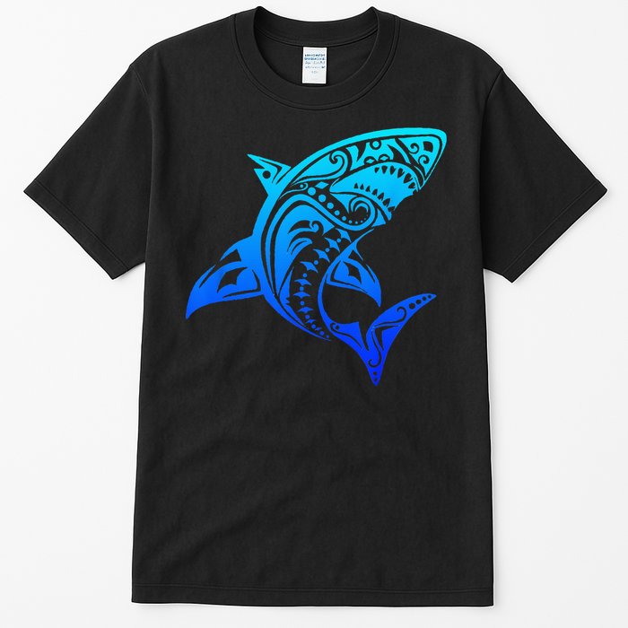 Shark Vintage Retro Throwback Vacation Tall T-Shirt