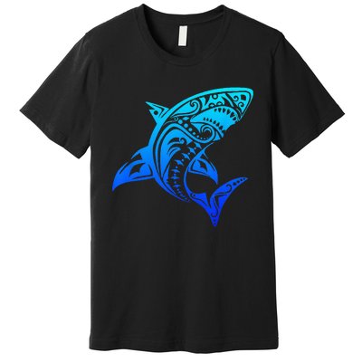 Shark Vintage Retro Throwback Vacation Premium T-Shirt