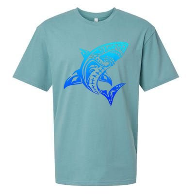 Shark Vintage Retro Throwback Vacation Sueded Cloud Jersey T-Shirt