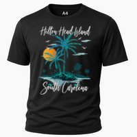 Summer Vacation Retro South Carolina Hilton Head Island Cooling Performance Crew T-Shirt