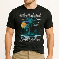 Summer Vacation Retro South Carolina Hilton Head Island Cooling Performance Crew T-Shirt