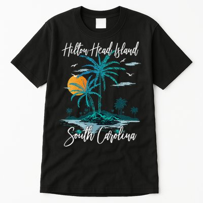 Summer Vacation Retro South Carolina Hilton Head Island Tall T-Shirt