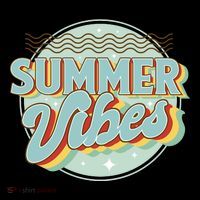 Summer Vibes Retro Cool Impact Tech Backpack