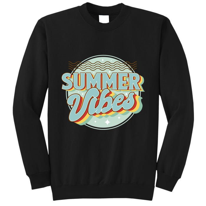 Summer Vibes Retro Cool Tall Sweatshirt