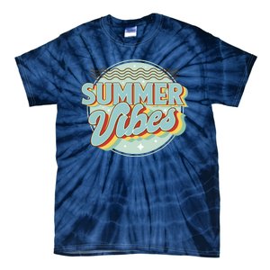 Summer Vibes Retro Cool Tie-Dye T-Shirt